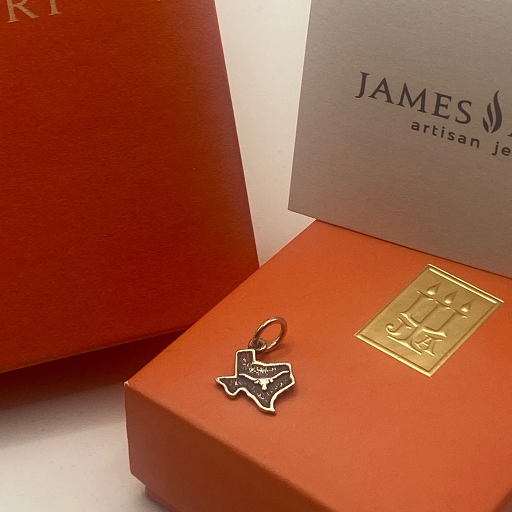 ⭐️JAMES AVERY⭐️Texas Longhorn State Charm - RETIRED - Picture 2 of 5
